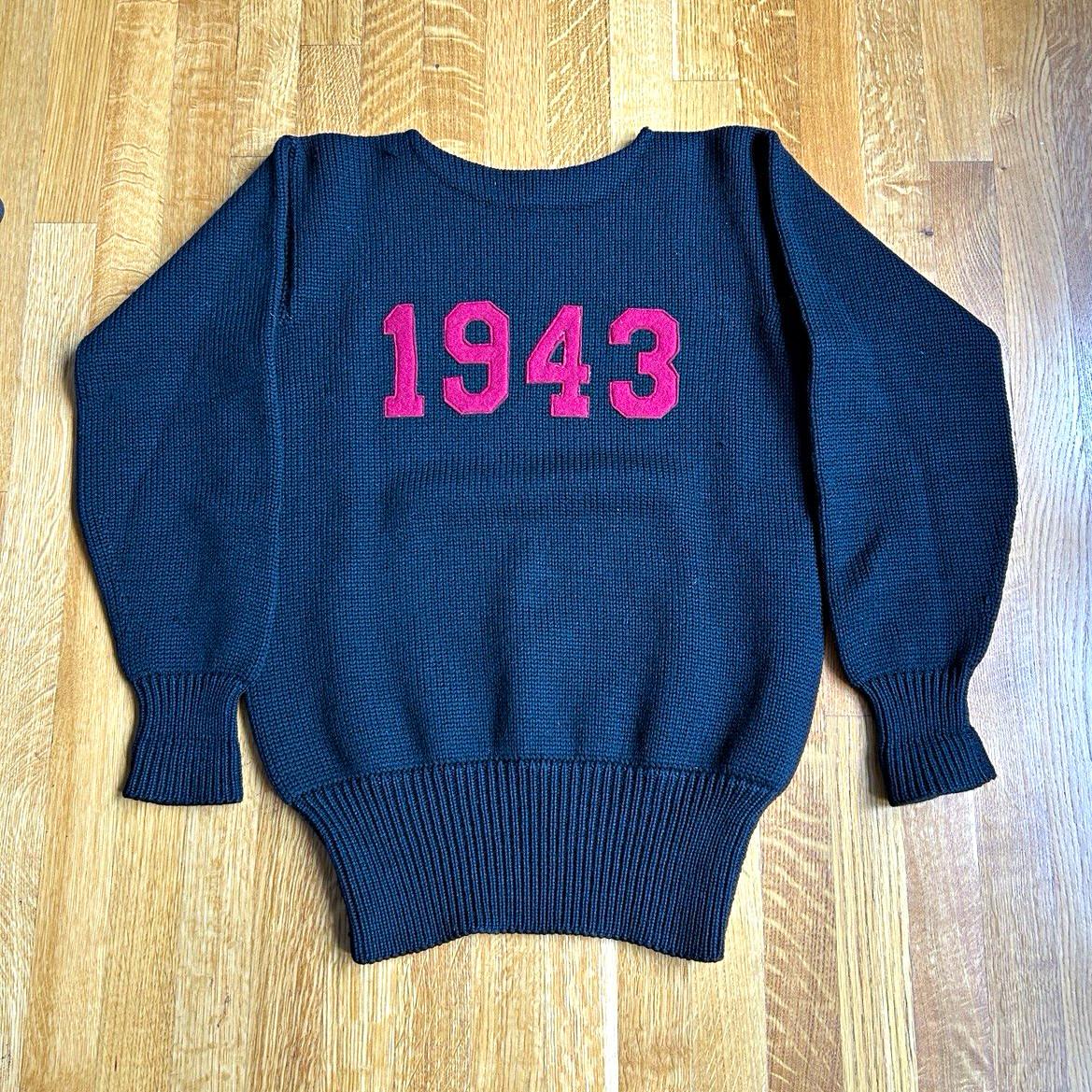 Vintage 1940s Harvard Collegiate Knit Sweater Pullover Class of 1943 Vintage 1940s Harvard Collegiate Knit Sweater Pullover Class of 1943
