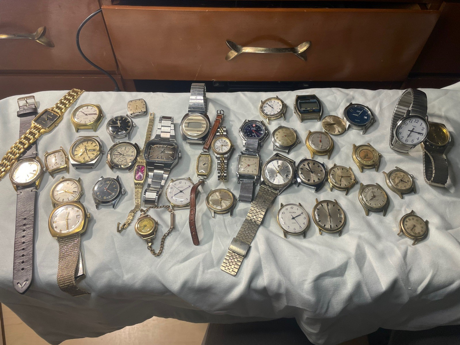 Vintage Watch Lot - Wyler, Seiko, Rotary, Bulova, Gruen, Westclox Vintage Watch Lot - Wyler, Seiko, Rotary, Bulova, Gruen, Westclox