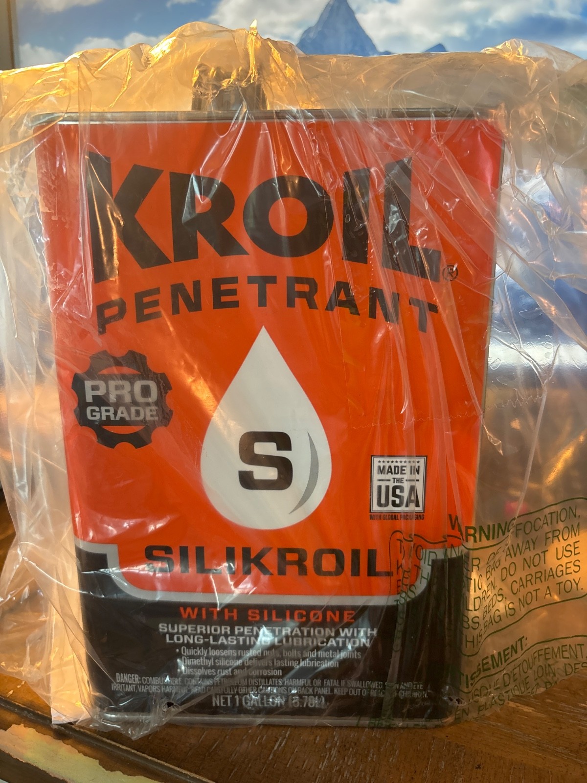 Kroil Penetrating Oil with Silicone (Aerosol Spray-1 Gallon Can-Single) Kroil Penetrating Oil with Silicone (Aerosol Spray-1 Gallon Can-Single)