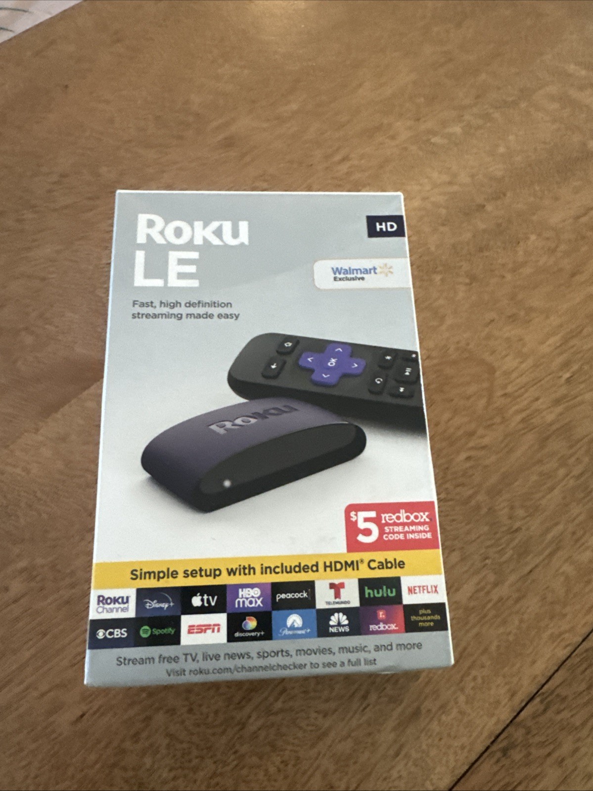 Roku LE Media Player - Black/Purple Roku LE Media Player - Black/Purple