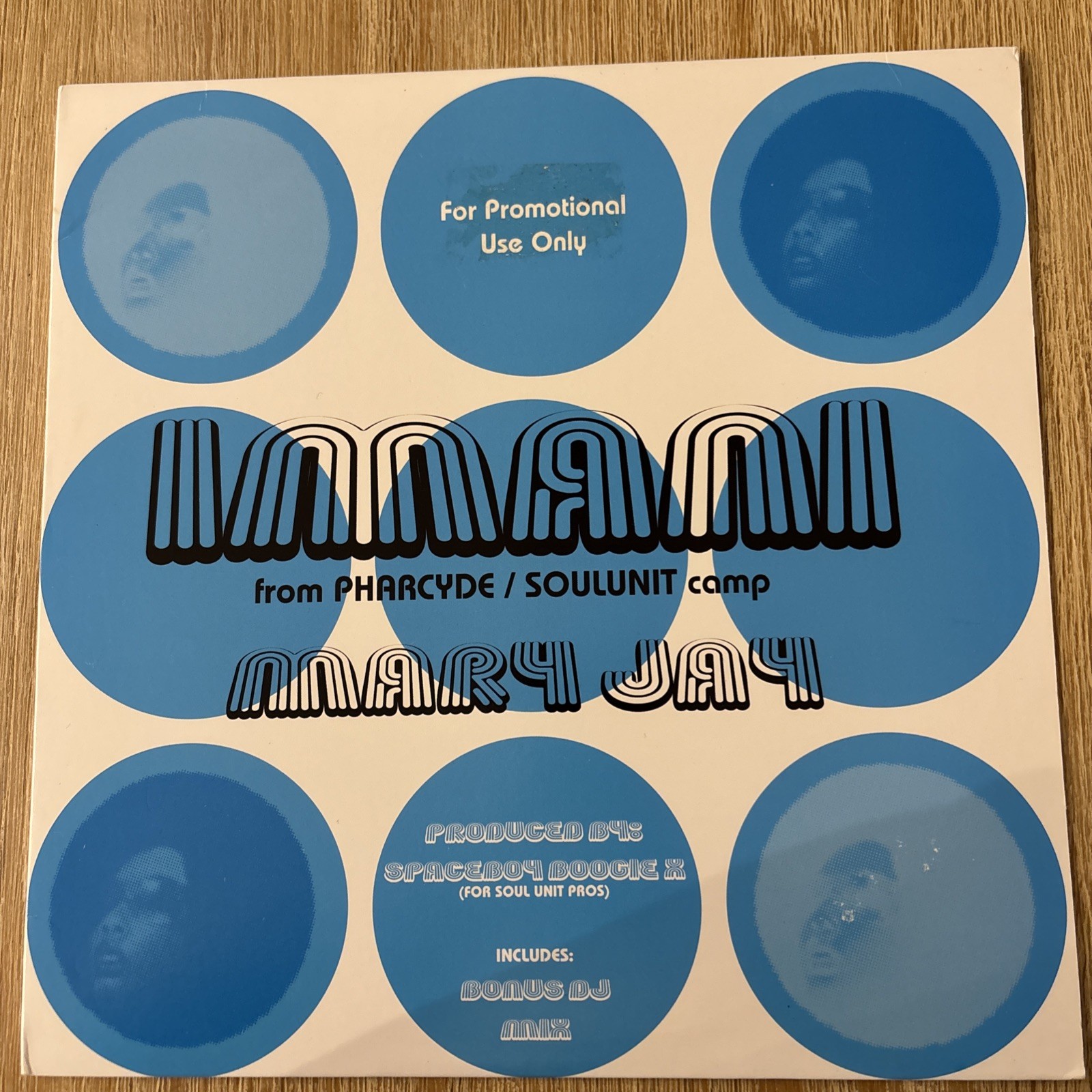 Imani - Mary Jay - Pharcyde-Blue Vinyl -Never Played 12” Imani - Mary Jay - Pharcyde-Blue Vinyl -Never Played 12”