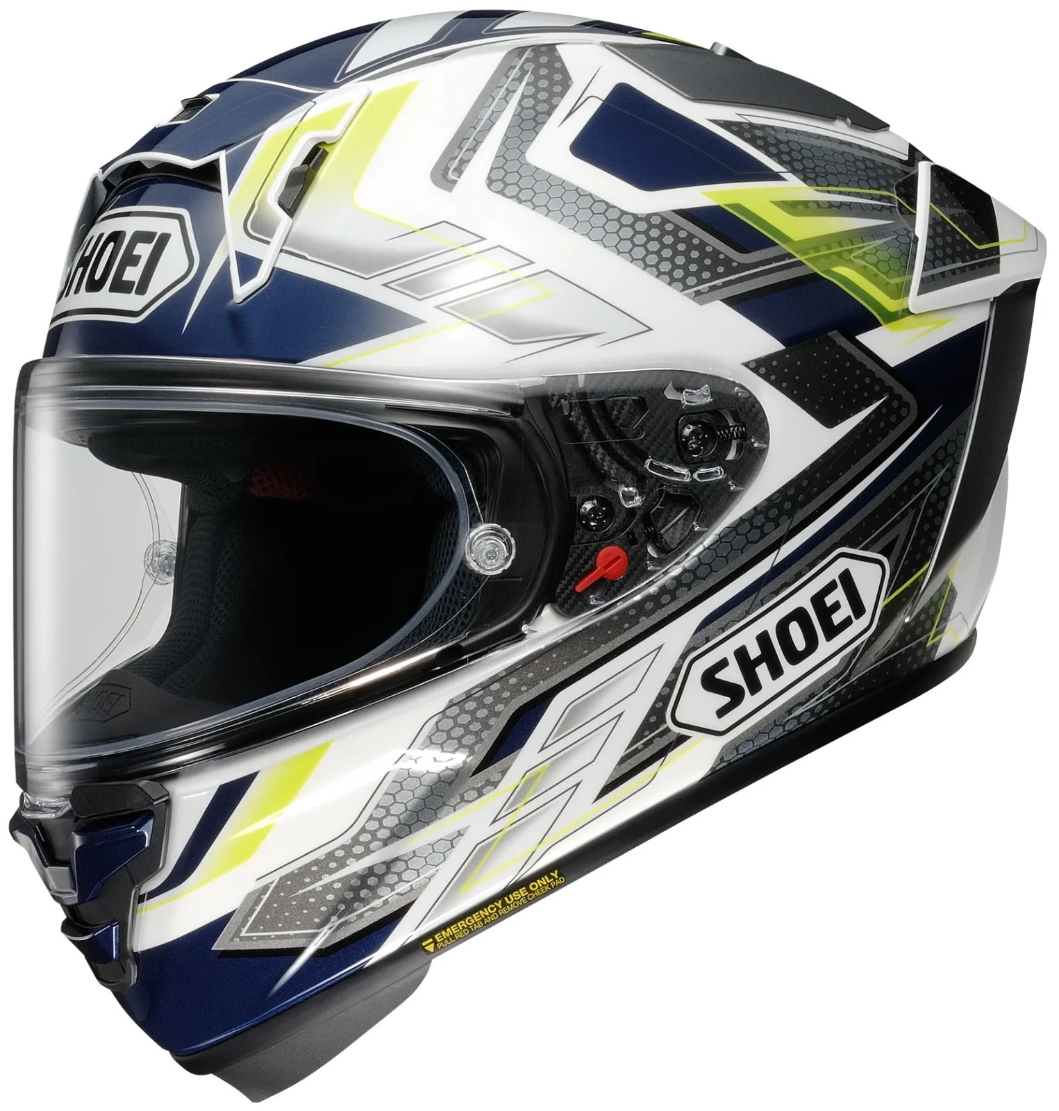 Shoei X-Fifteen Motorcycle Helmet Escalate TC-2 Multi Color Size XS