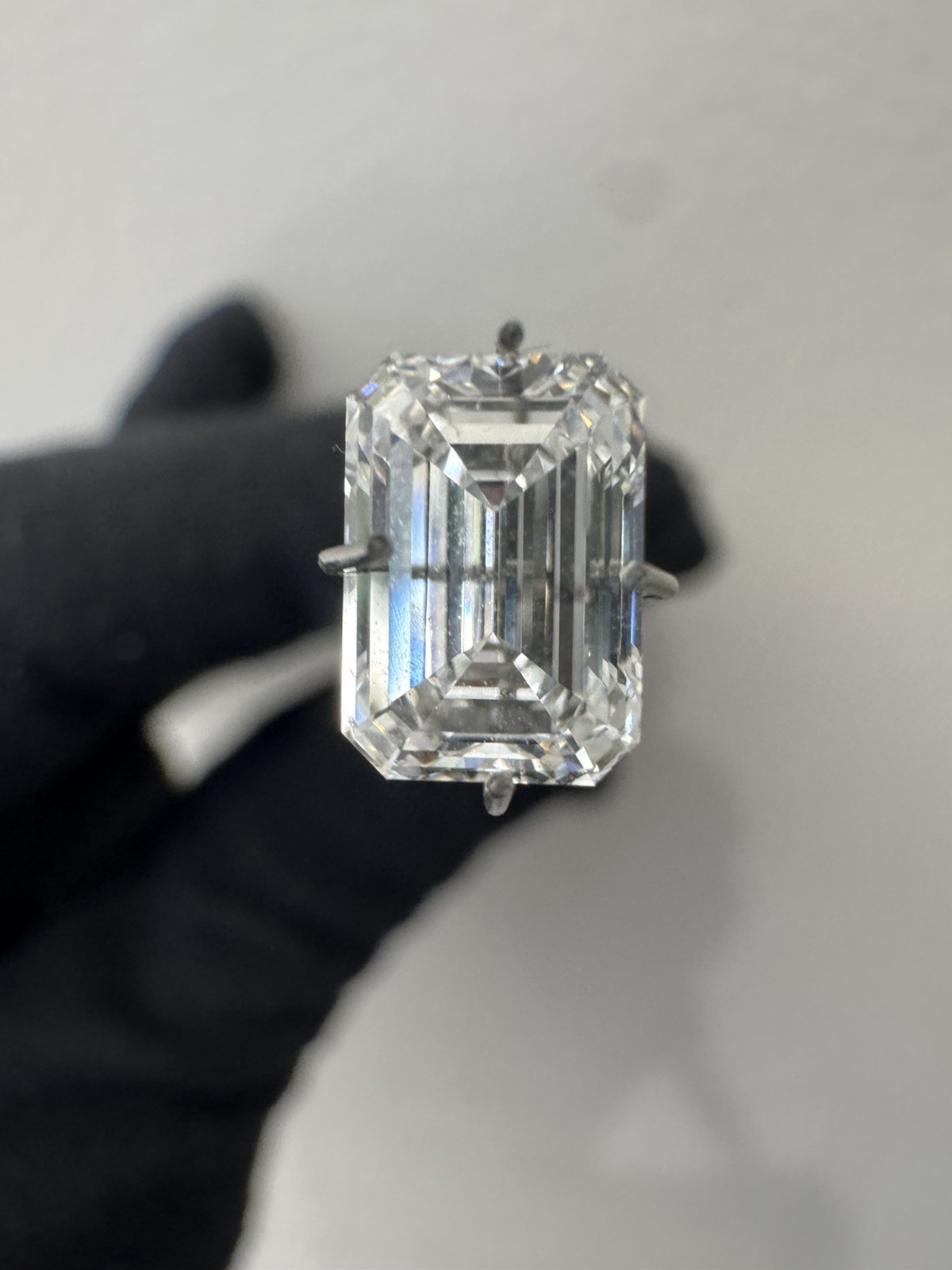 2.10 Carat Emerald Cut IGI Certified Lab Grown Diamond Cut E Color VVS2 Clarity