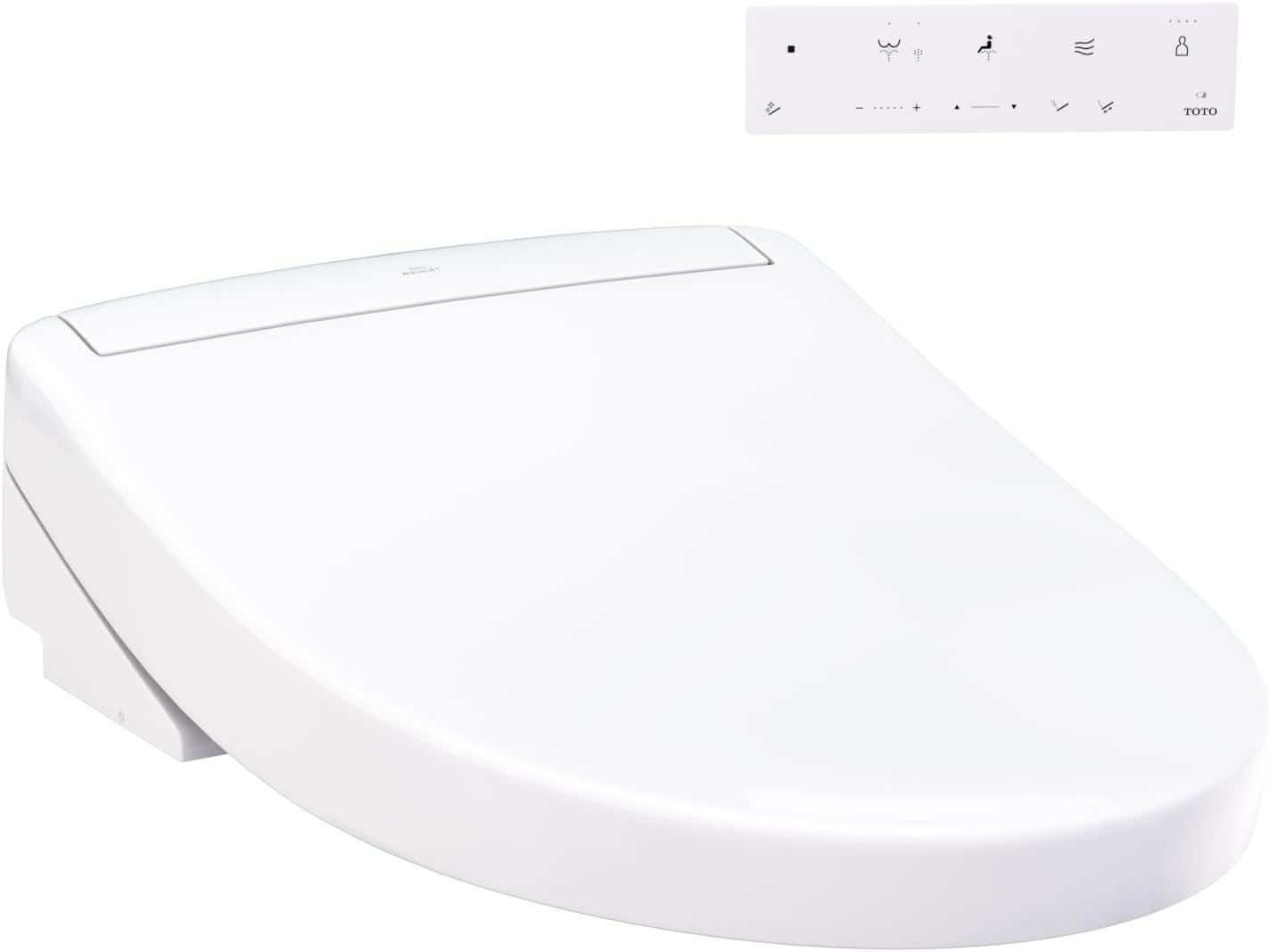 TOTO Bidet SW3446 Washlet S5 Elongated Electronic Bidet Toilet Seat - White TOTO Bidet SW3446 Washlet S5 Elongated Electronic Bidet Toilet Seat - White