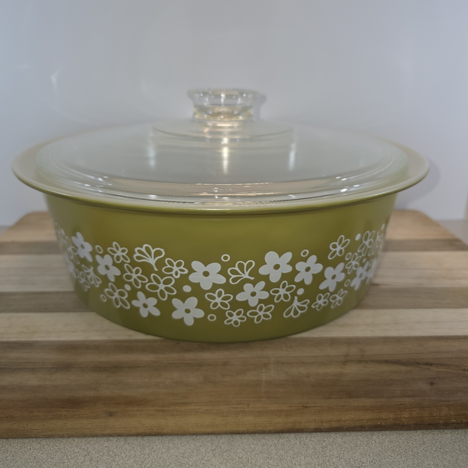 Rare Vintage Pyrex Spring Blossom Crazy Daisy 4 Qt 664 Big Bertha Casserole Dish Rare Vintage Pyrex Spring Blossom Crazy Daisy 4 Qt 664 Big Bertha Casserole Dish