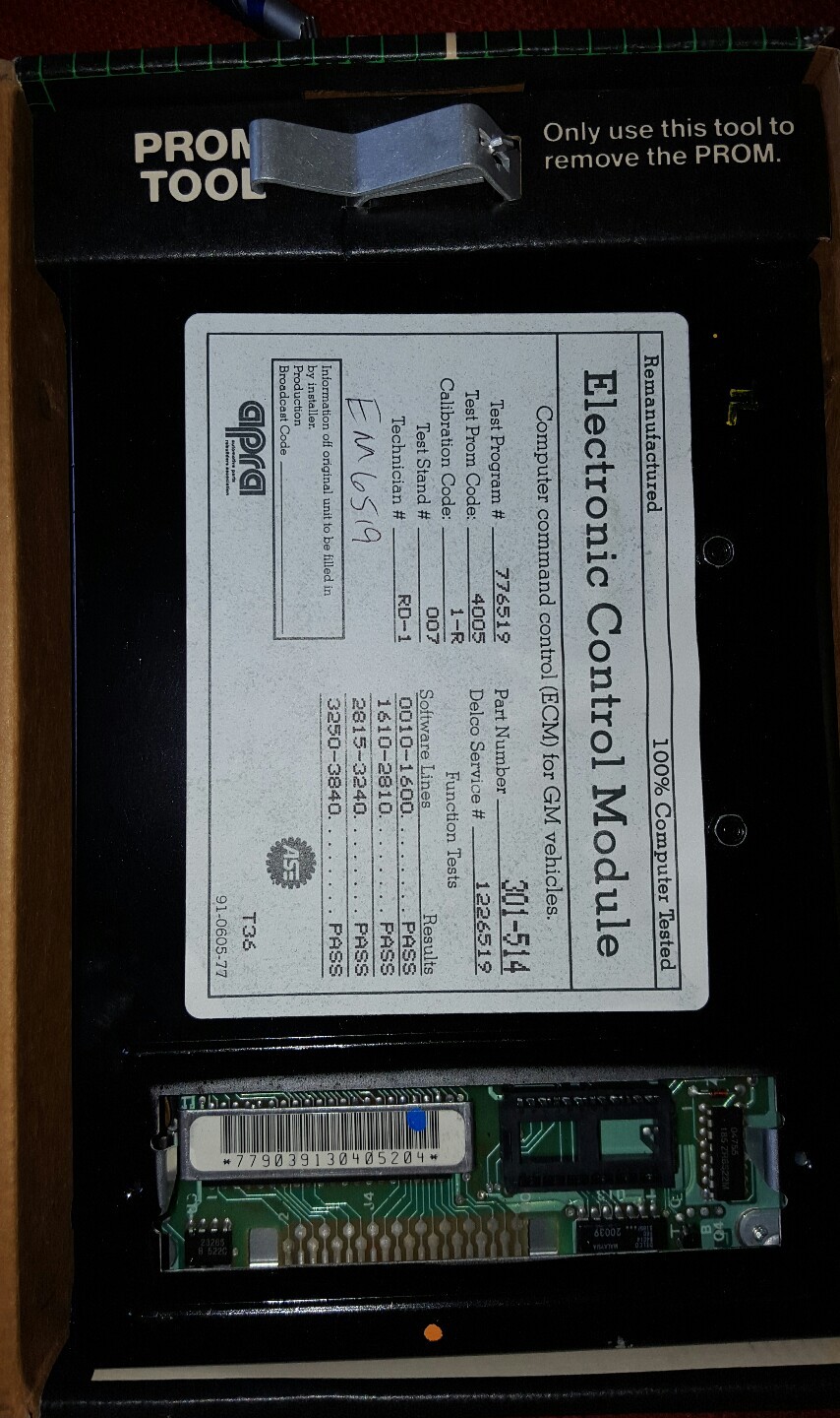 Federal Mogul/Carter fuel system electronic control module 301-514 Federal Mogul/Carter fuel system electronic control module 301-514