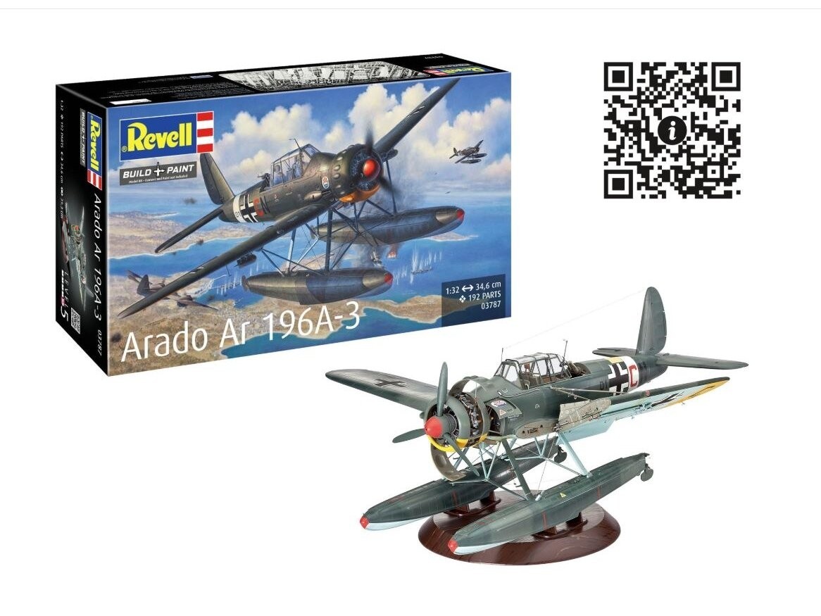 Revell - Arado Ar196A-3 Seaplane 1/32 03787