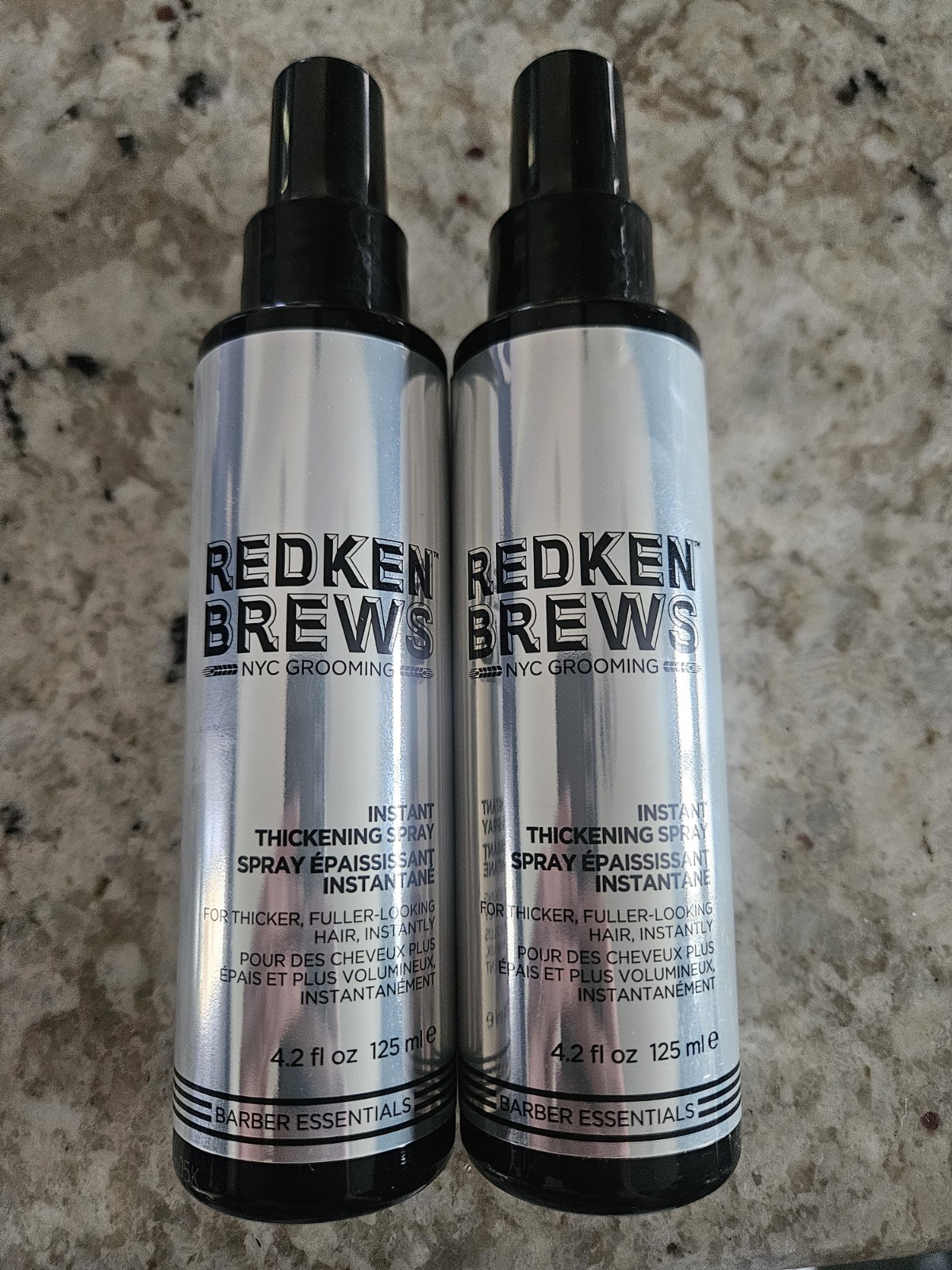2 Pk Redken Brews Instant Thickening Spray 4.2 oz for Fuller Looking Hair 2 Pk Redken Brews Instant Thickening Spray 4.2 oz for Fuller Looking Hair