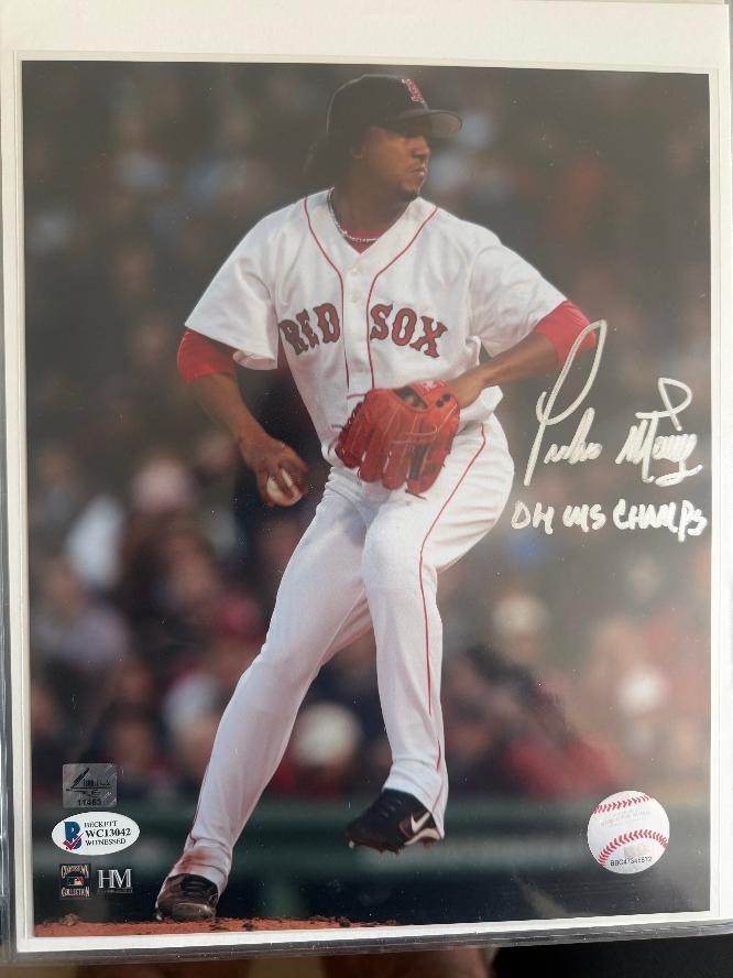 PEDRO MARTINEZ Signed 8x10 Photo \