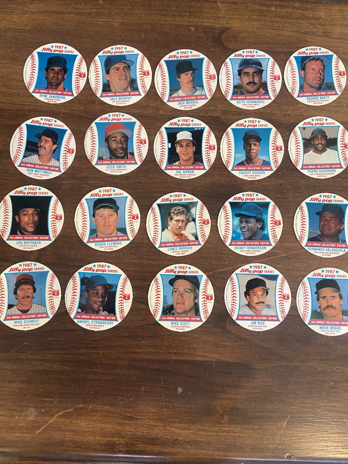 1987 Jiffy Pop Disc Set