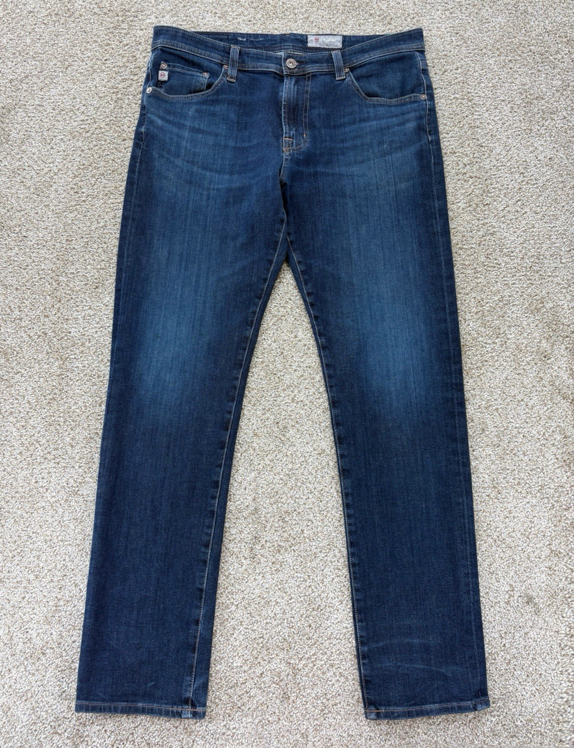 AG Adriano Goldschmied Tellis Modern Slim Jeans Men\'s 32 Blue Denim 360 Stretch