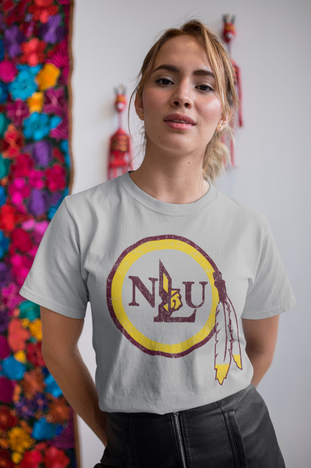 NLU T-Shirt Unisex S- 2XL Northeast Louisiana University NLU Indians T-Shirt NLU T-Shirt Unisex S- 2XL Northeast Louisiana University NLU Indians T-Shirt