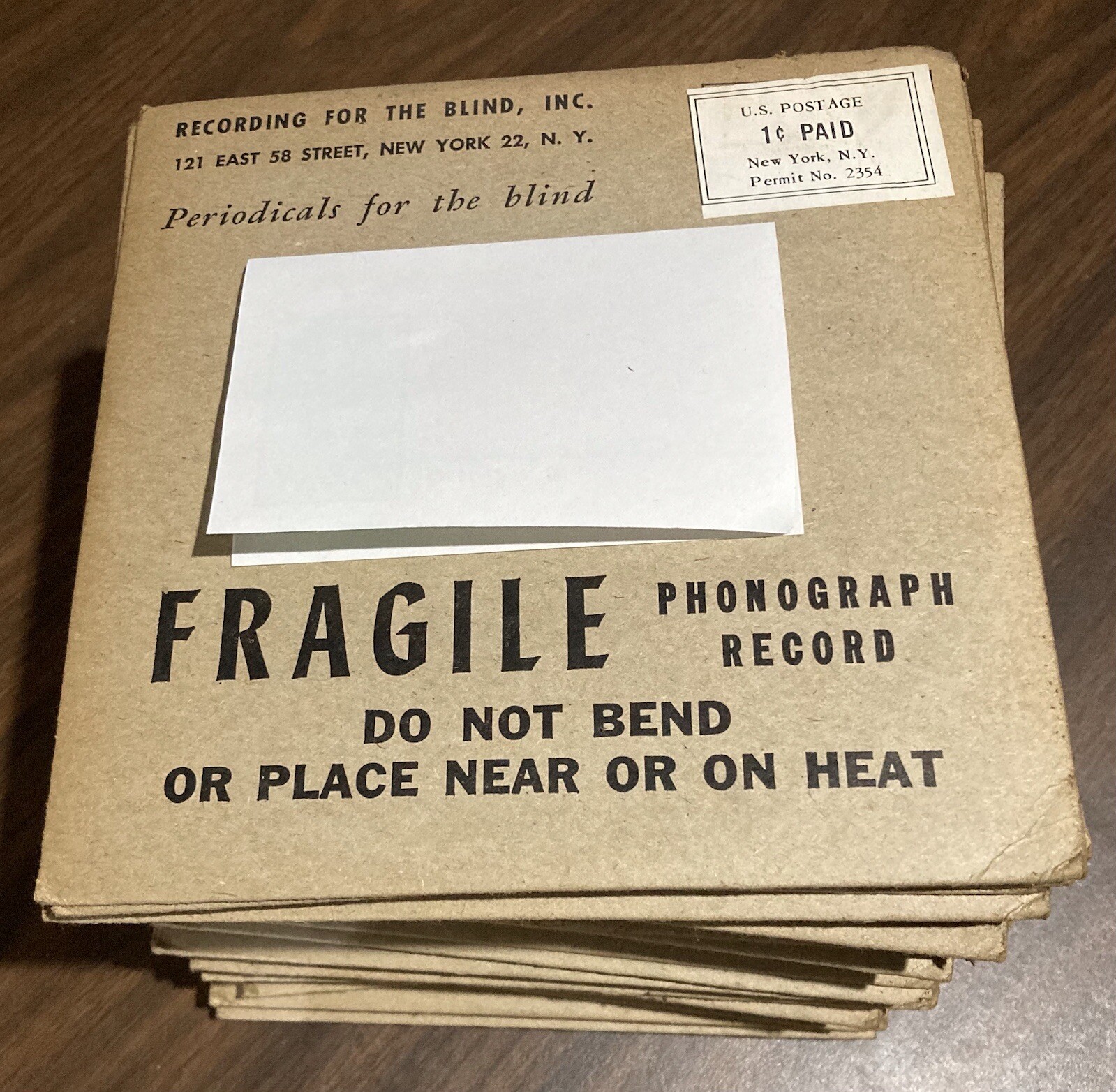 RARE 1963-1964 NY Times “News Of The Week” Blind Audio Records - 50 Options