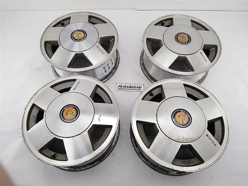 BUICK REATTA COUPE Set Of Four 15x6 Five Spoke Alloy Wheels Fits 1988-1991