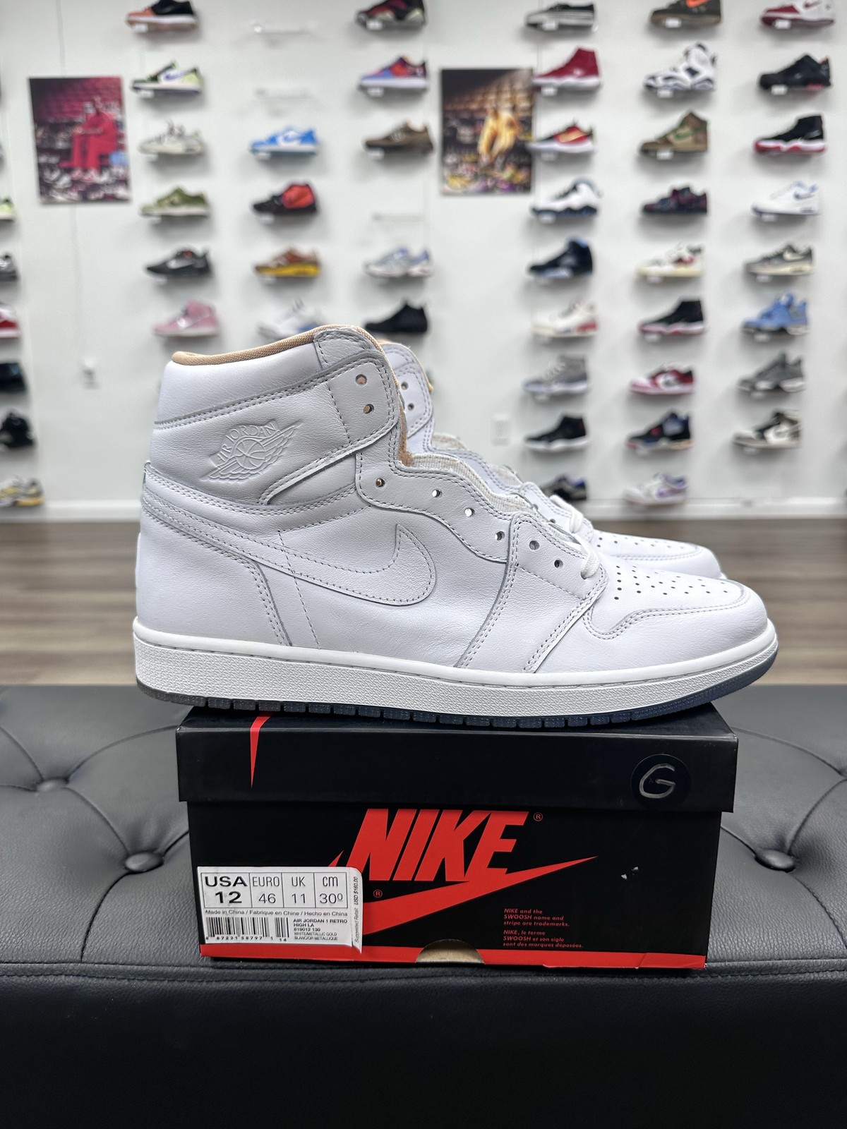 Size 12M/13.5W - Jordan 1 Retro LA 819012-130 Size 12M/13.5W - Jordan 1 Retro LA 819012-130