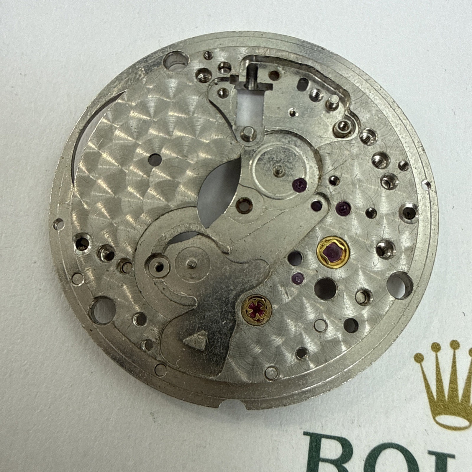 GENUINE Rolex 1560 1570 1580 8130 Main Plate Complete Perfect Condition