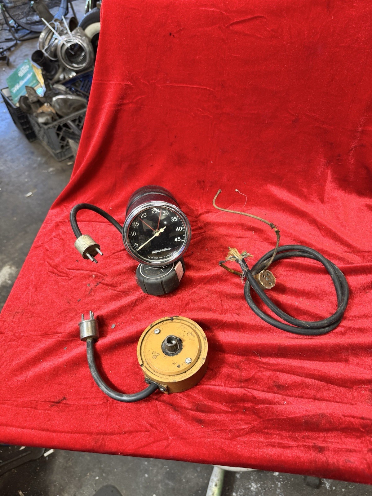 1941-1962 Chevrolet 216 235 261 STEWART WARNER TACHOMETER HOT RAT ROD VINTAGE