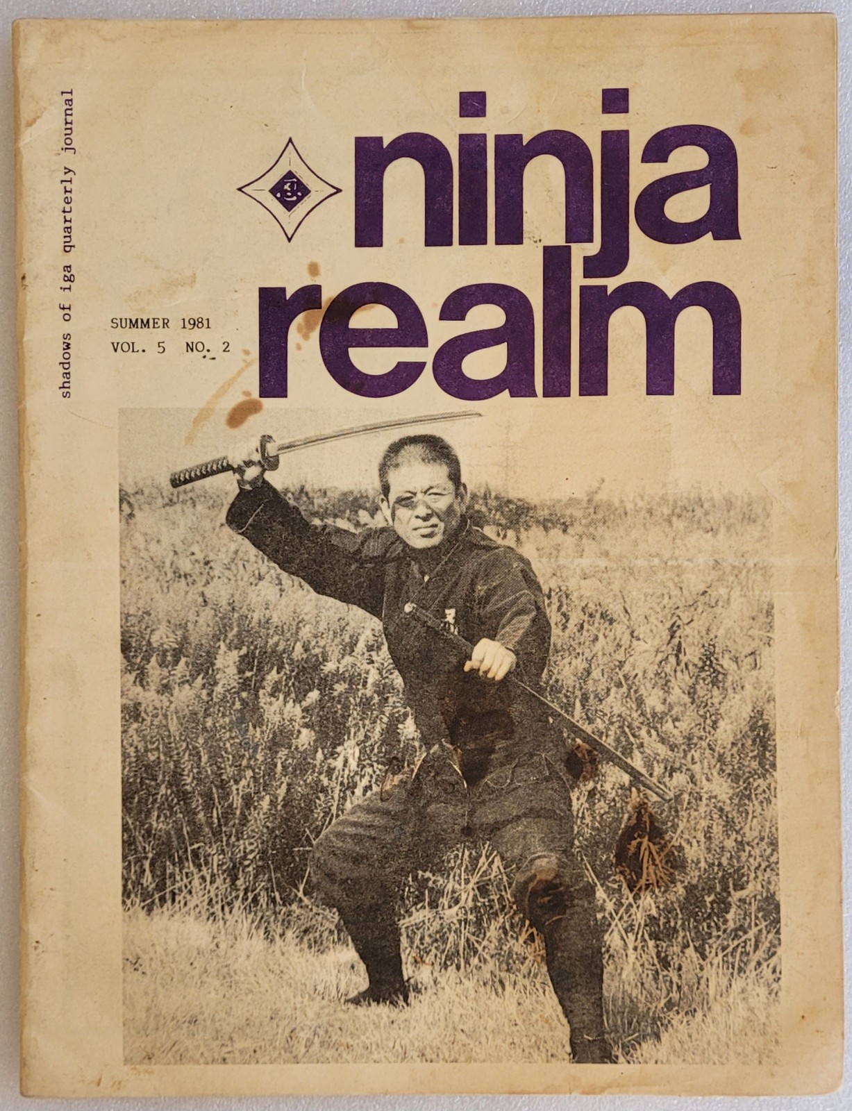 Ninja Realm 1981, Shadows of Iga - Hayes, Hatsumi, Takamatsu, Bujinkan - vintage