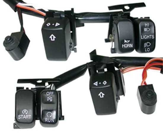 Open Box Never Used Black Handlebar Switch Kit For 2007/Later  Harley Davidson