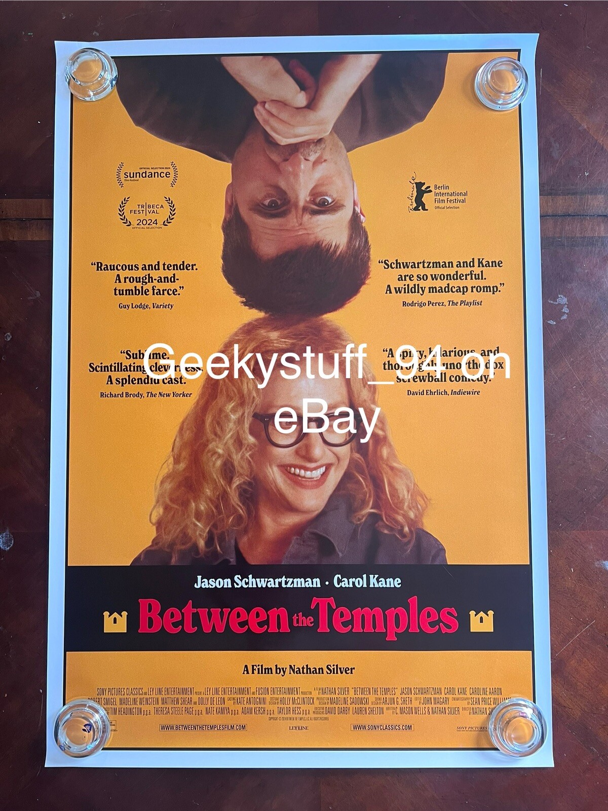 Between The Temples SS Theatrical Movie Poster 27x40
