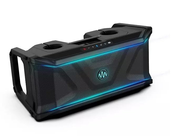 Gemini Sound Floating Bluetooth Speaker SOSP-600 Waterproof IP67 Black 300W