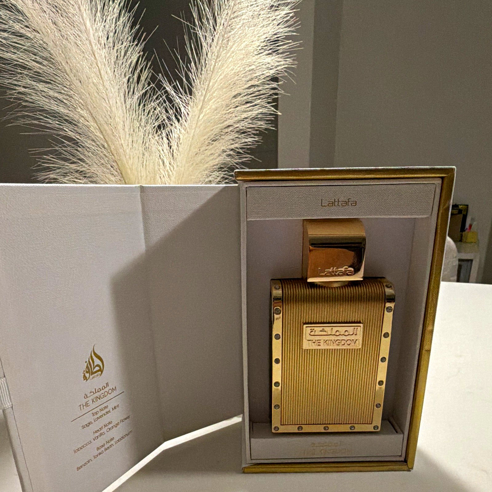 Lattafa The Kingdom Eau de Parfum Spray, 100 ml Regular Size