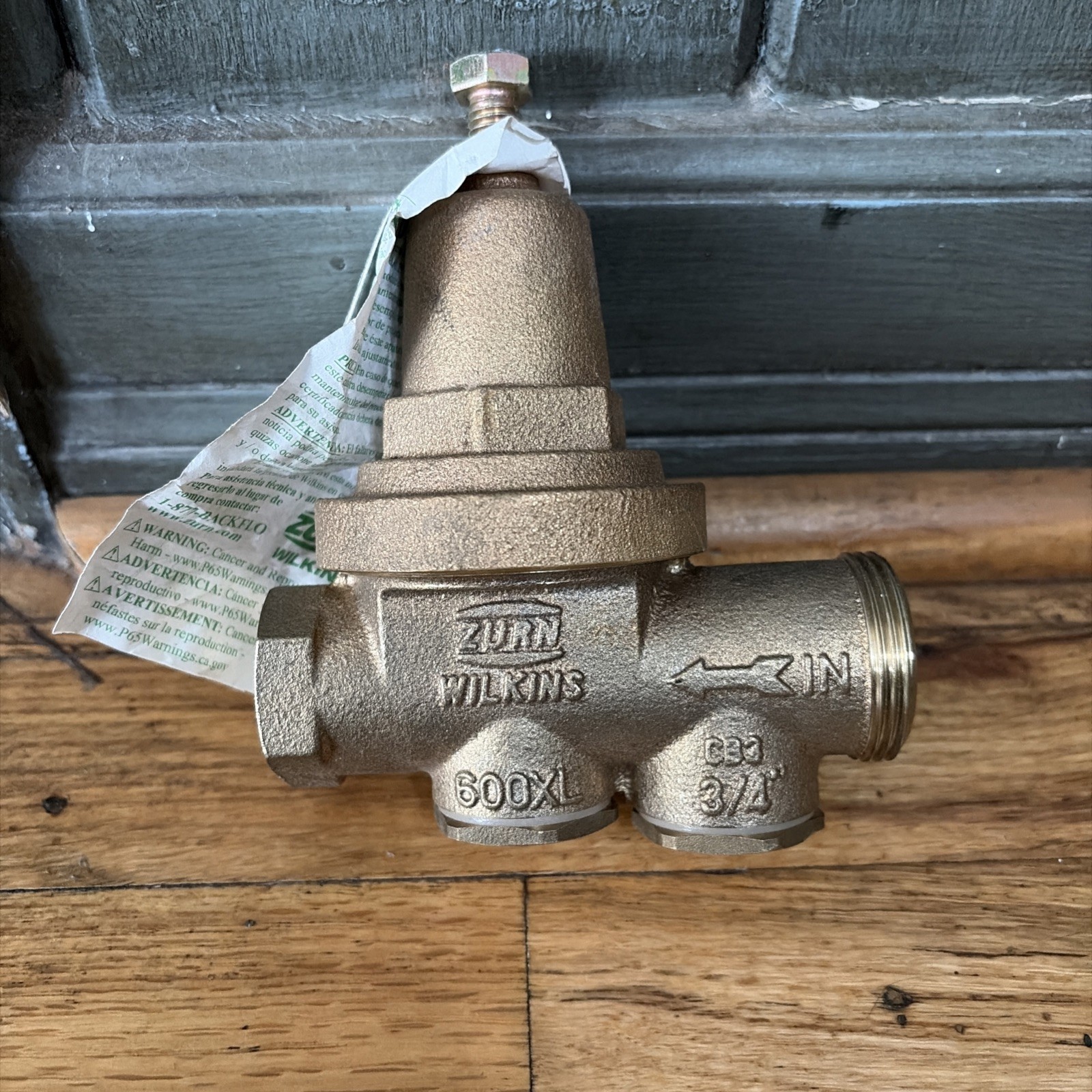 Zurn Wilkins 600XL 3/4 Zurn Wilkins 600XL 3/4