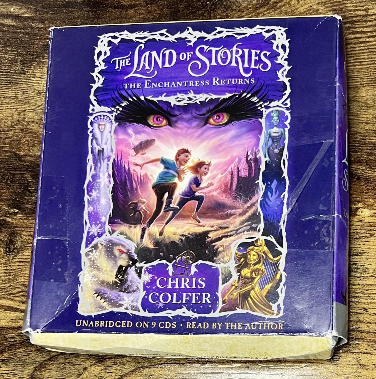 The Land of Stories: The Enchantress Returns by Chris Colfer 2014 AUDIO CD\'s