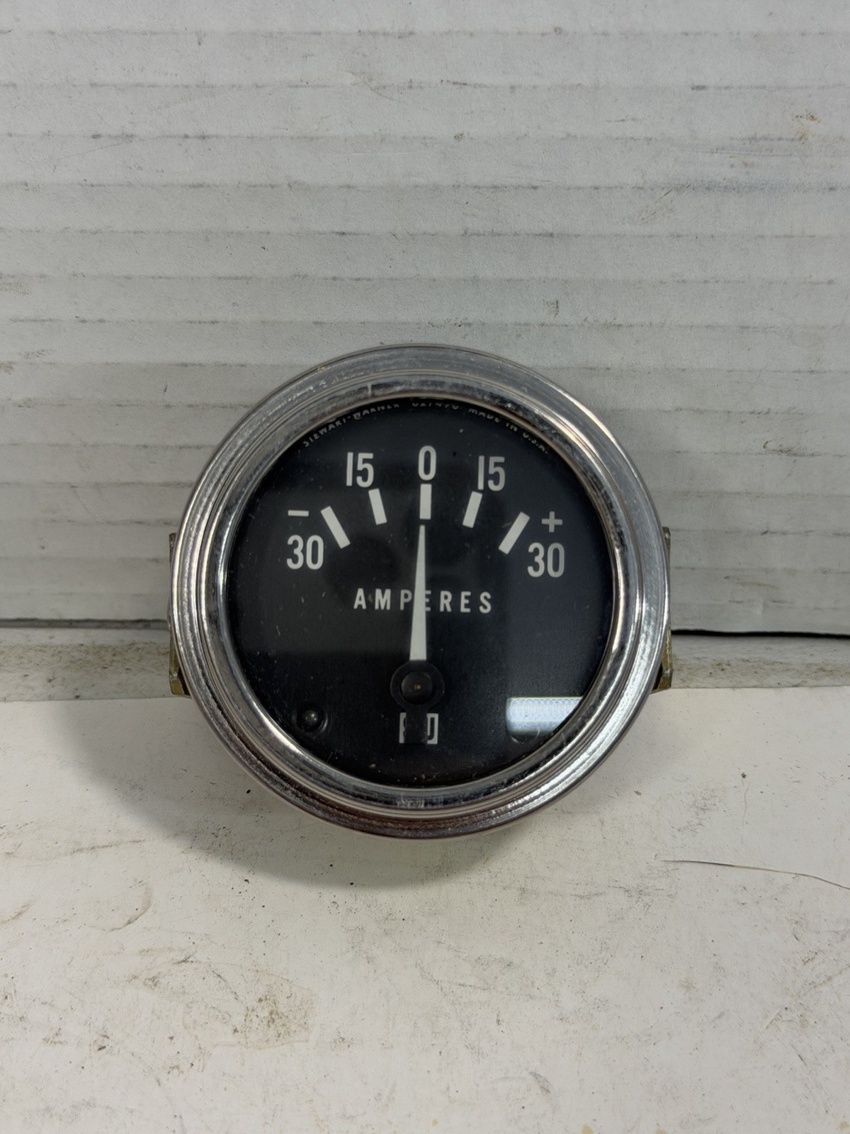 Stewart Warner Ammeter Gauge 82310 PN 434414 NOS New No Box
