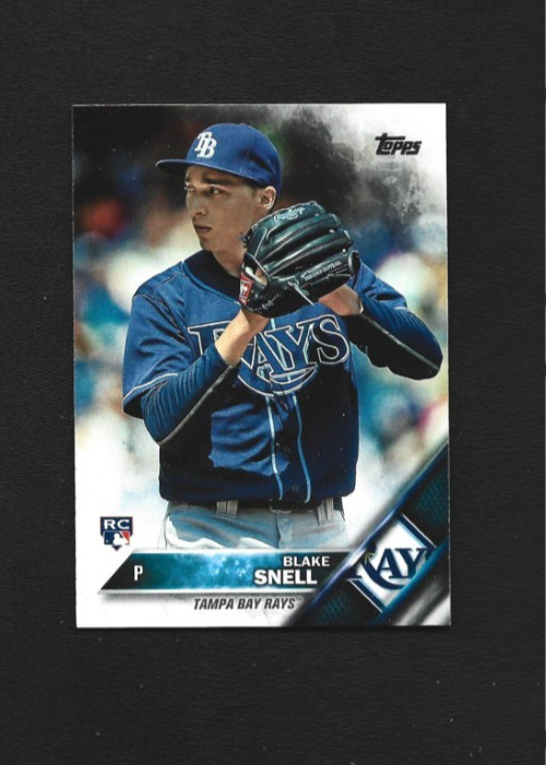 2016 Topps Update Blake Snell RC US67 - Tampa Bay Rays