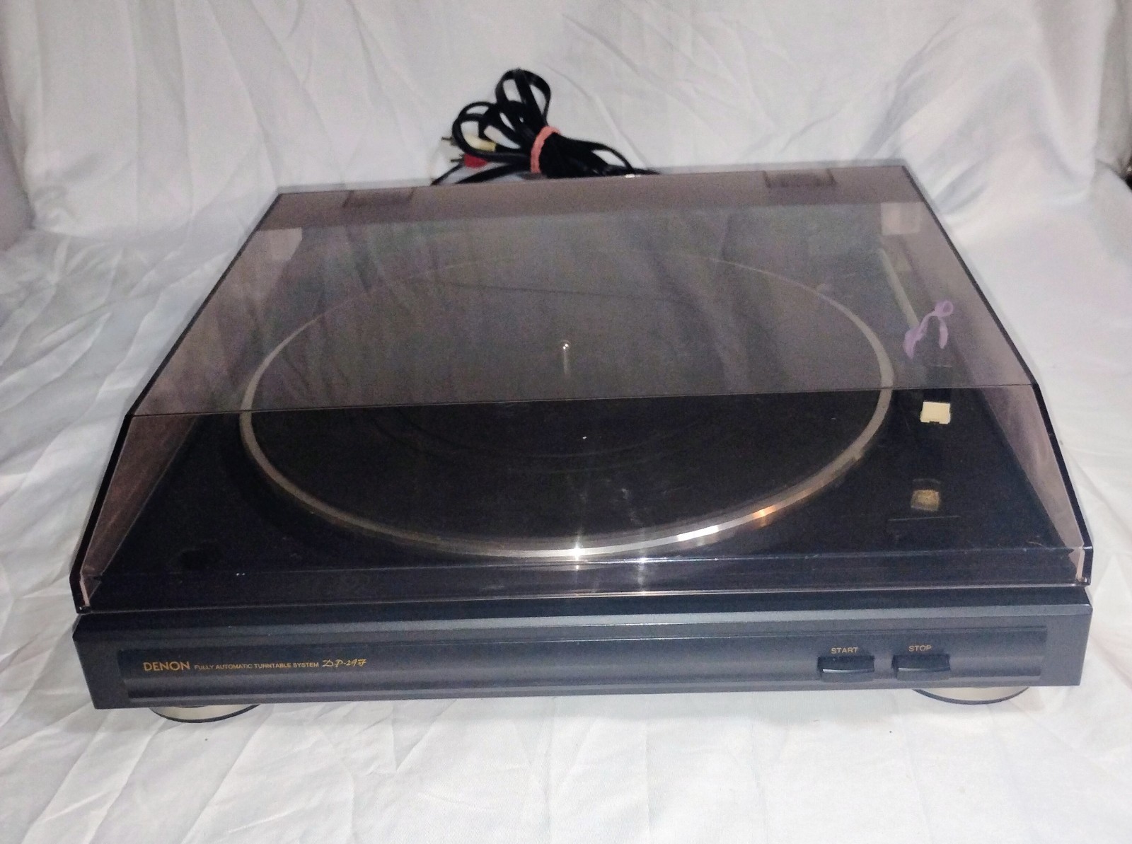 DENON DP-29F Full Auto Record Player Belt Drive , Tested Works DENON DP-29F Full Auto Record Player Belt Drive , Tested Works