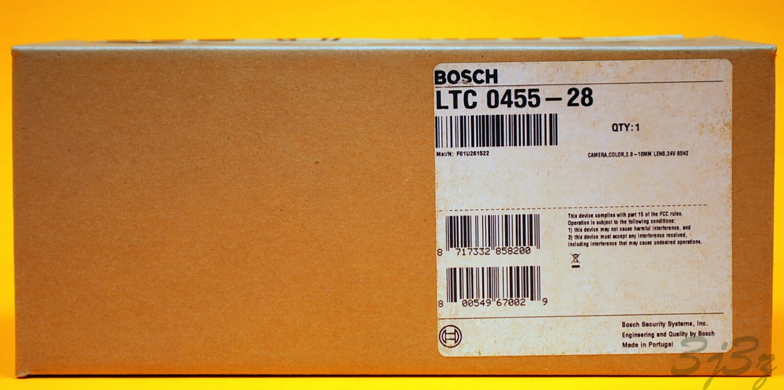 Bosch LTC-0455-28 Color Box Camera