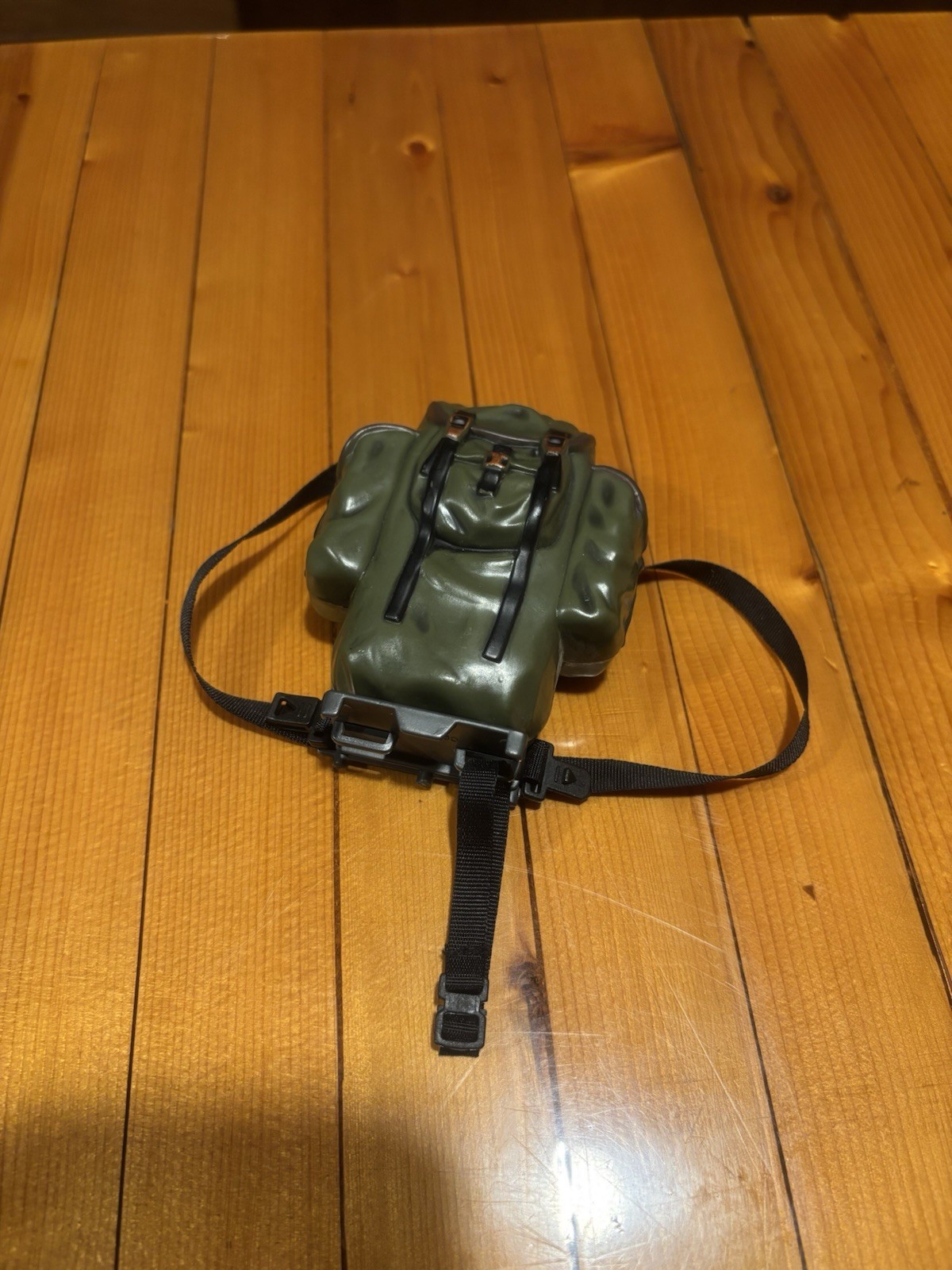 VTG G.I. Joe Green Large Backpack 1/6 Scale 12” Accessory VTG G.I. Joe Green Large Backpack 1/6 Scale 12” Accessory