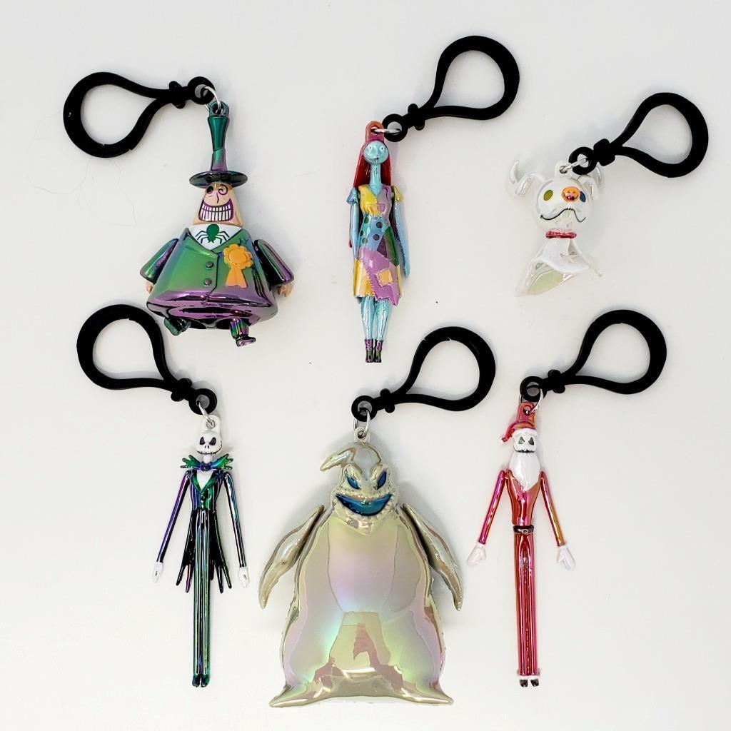 Disney\'s Nightmare Before Christmas Complete Set of 6 Iridescent Chibi In Motion Disney\'s Nightmare Before Christmas Complete Set of 6 Iridescent Chibi In Motion