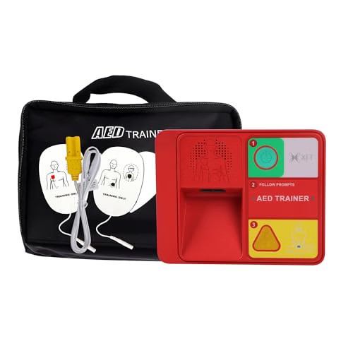 AED Trainer & AED Simulator & AED Defibrillator for Home, Lightweight CPR Practi AED Trainer & AED Simulator & AED Defibrillator for Home, Lightweight CPR Practi