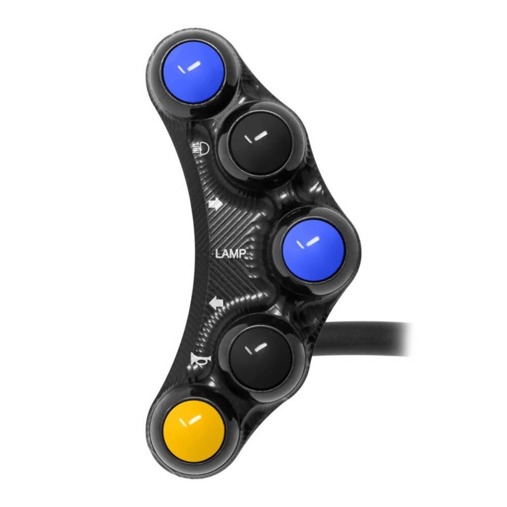 JETPRIME LEFT STREET HANDLEBAR SWITCH FOR YAMAHA YZF-R6 2017-23