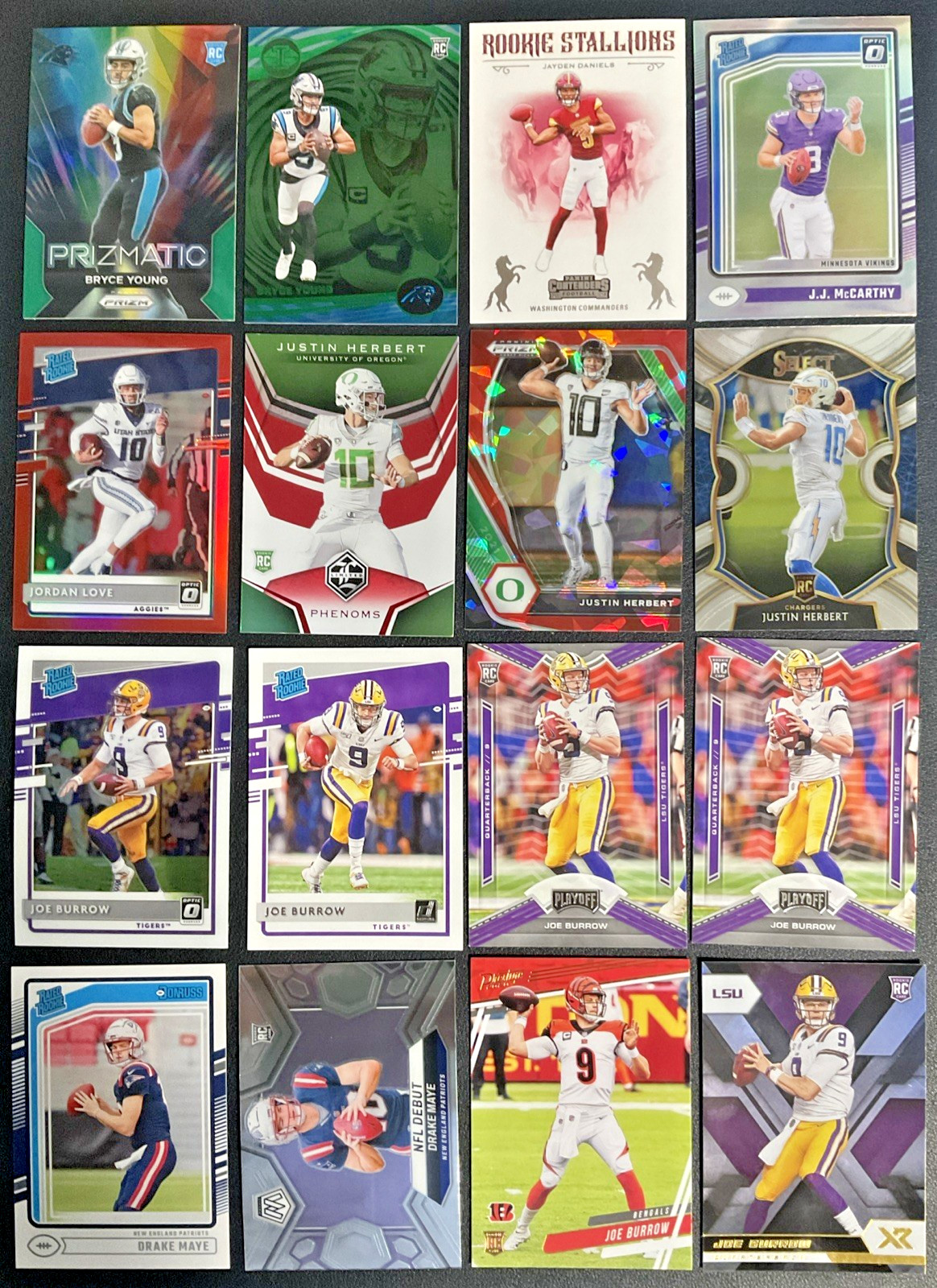 Huge Football Prizm Select  ALL RC Optic Rated Rookie RC Silver  Lot  50