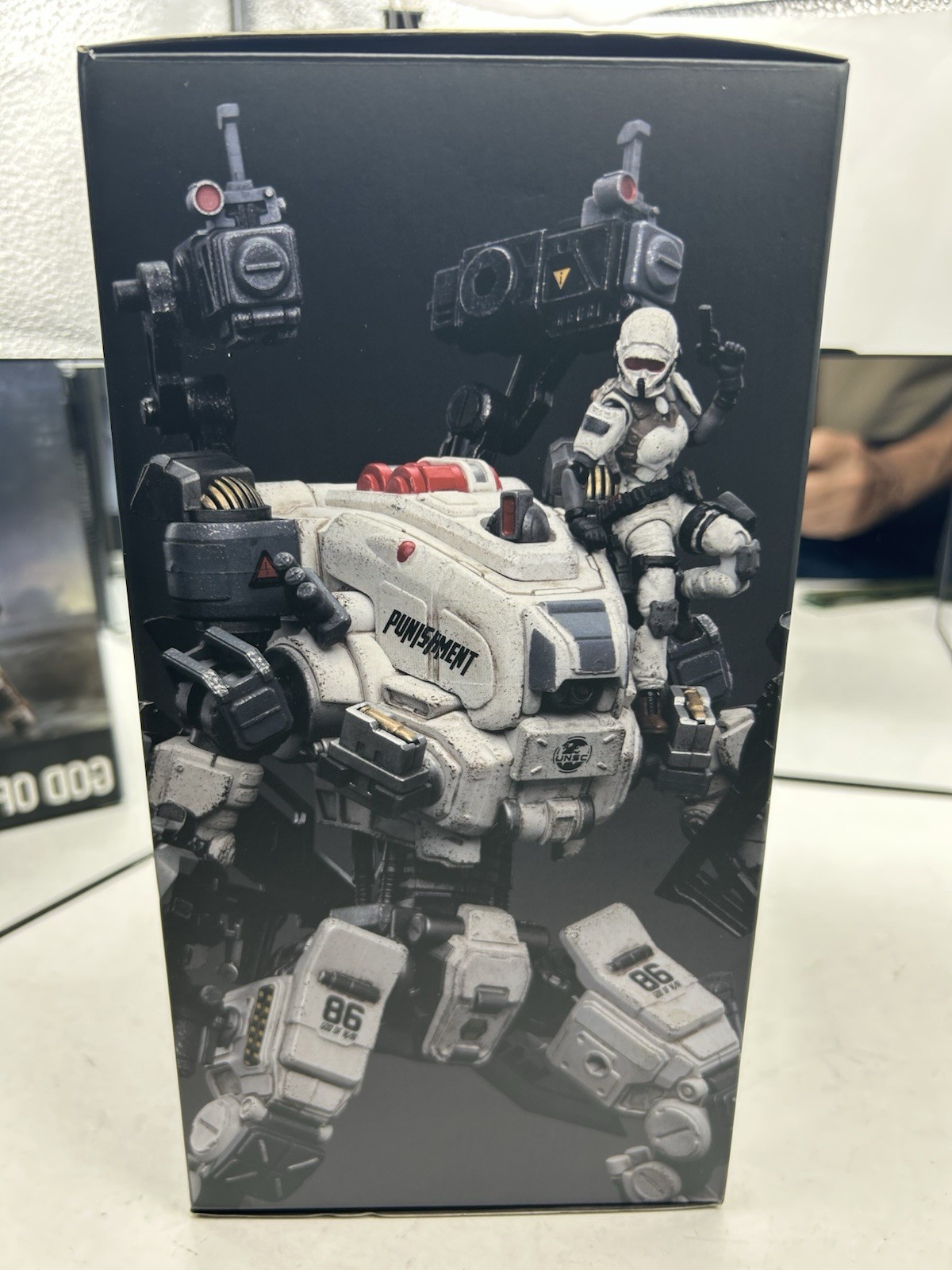 NEW JOYTOY JT0593 GOD OF WAR 86 White Mecha 9