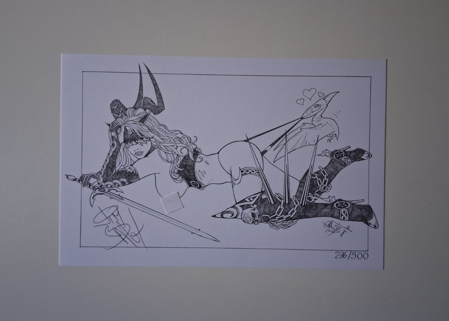 2014 Jim Balent's - TAROT: Witch of the Black Rose Signed Lithograph  #276/500