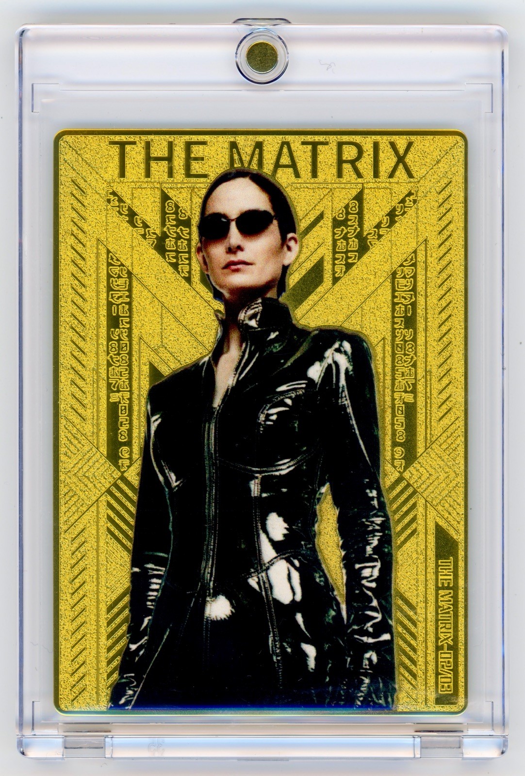 2023-24 Zhenka The Matrix Trinity Gold Metal Card # 02/03 1st Edition RARE