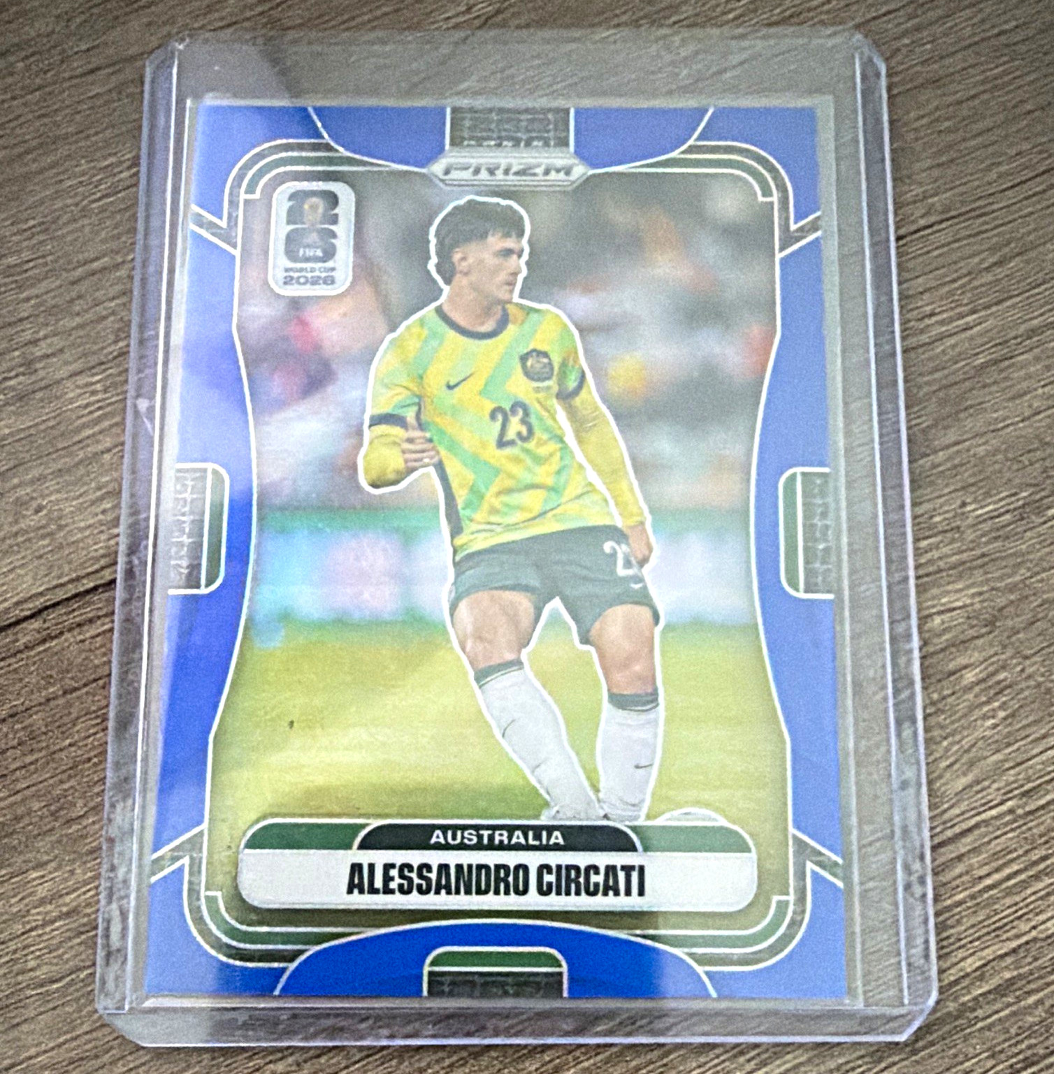 2026 Prizm FIFA World Cup Alessandro Circati Australia #140 Blue /40 2026 Prizm FIFA World Cup Alessandro Circati Australia #140 Blue /40