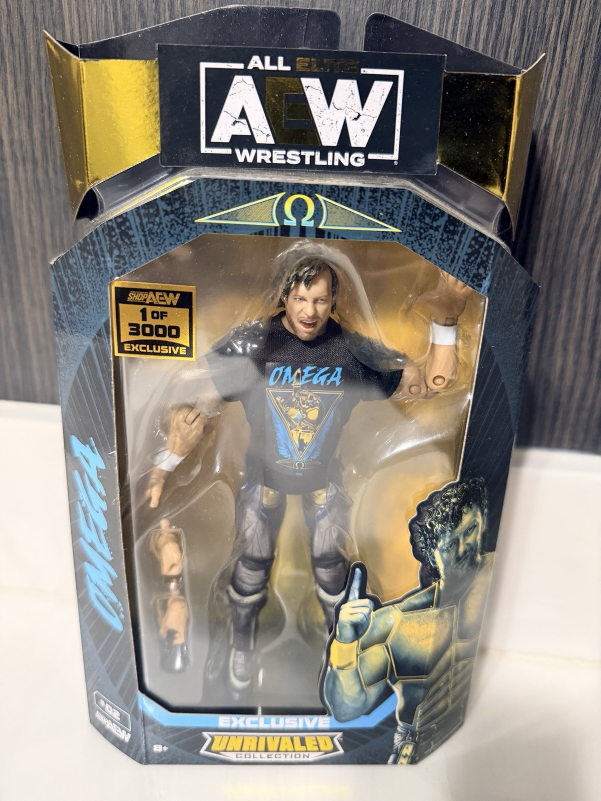 AEW Unrivaled Kenny Omega ShopAEW Exclusive 1 of 3000 Action Figure