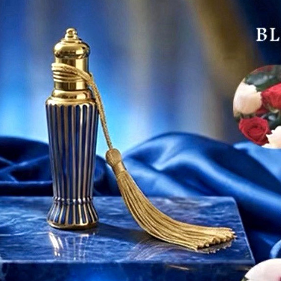 Tonpy Blue Oud Roll-On Perfume Oil, Travel Size 0.51 fl oz Blood Orange Rose