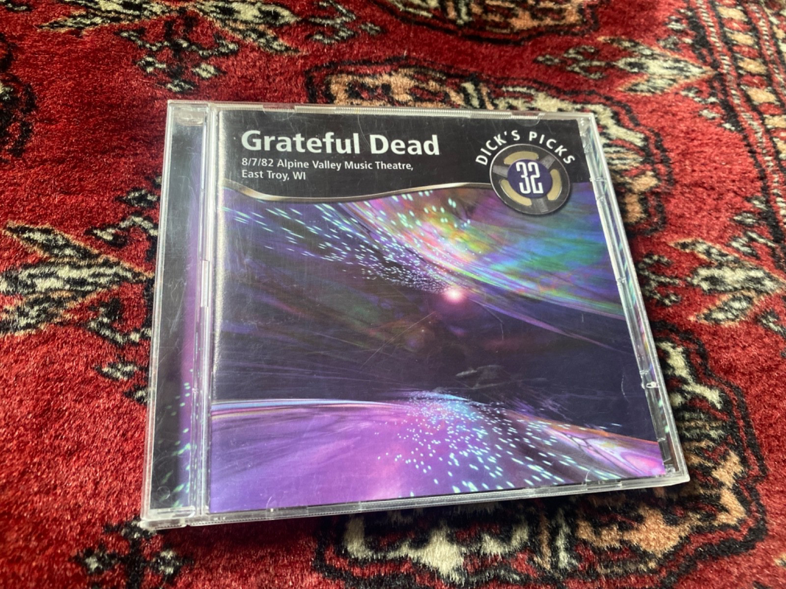 Grateful Dead Dick\'s Pick#32 Alpine Valley,WI - 2 cd\'s mint- 1 owner Grateful Dead Dick\'s Pick#32 Alpine Valley,WI - 2 cd\'s mint- 1 owner