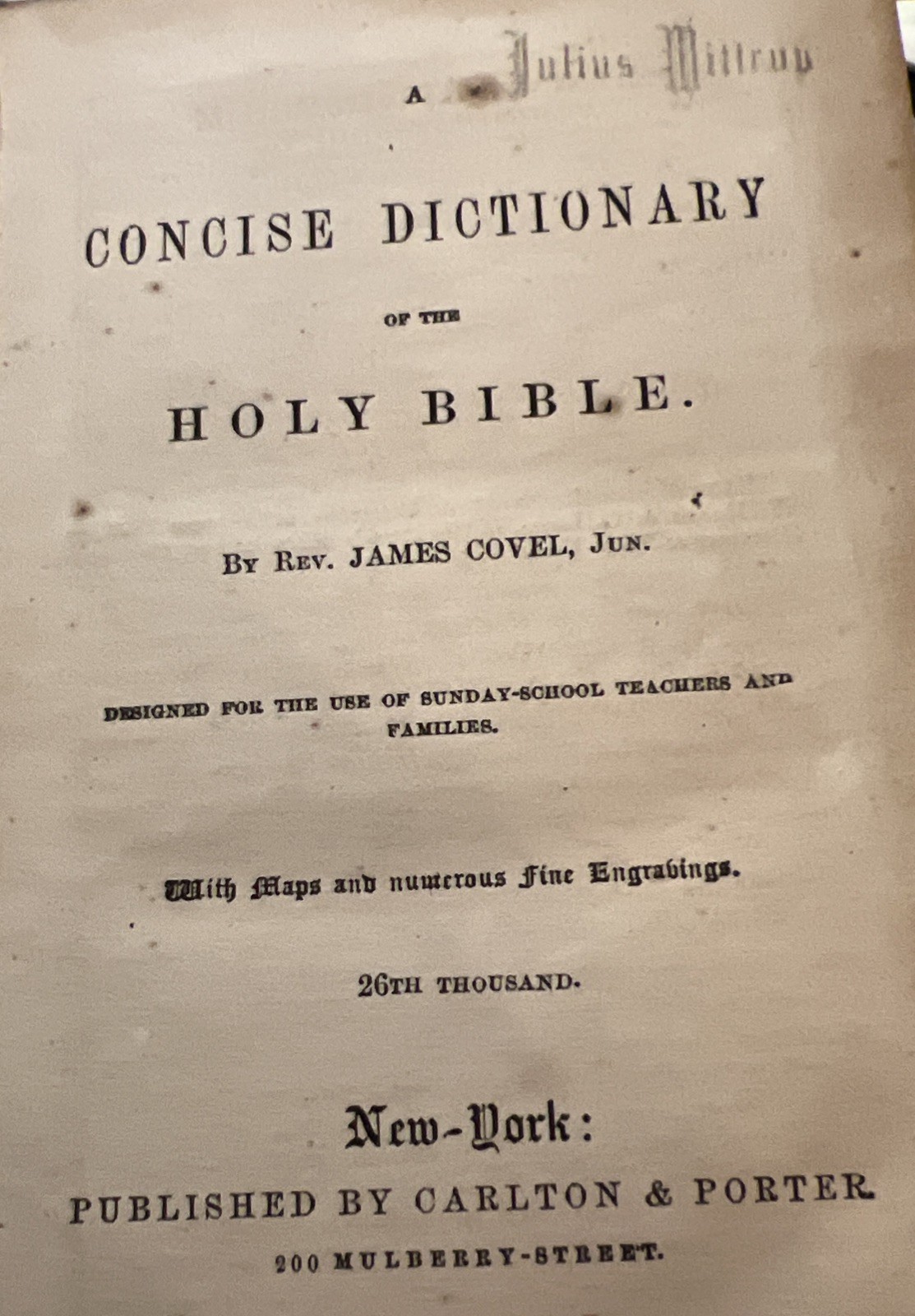 1838 Antique Religious Leather Bound Book A Concise Dictionary of the Holy Bible 1838 Antique Religious Leather Bound Book A Concise Dictionary of the Holy Bible