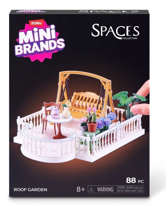Mini Brands Mini Spaces Garden by ZURU - Build a Customizable Miniature Garden Mini Brands Mini Spaces Garden by ZURU - Build a Customizable Miniature Garden