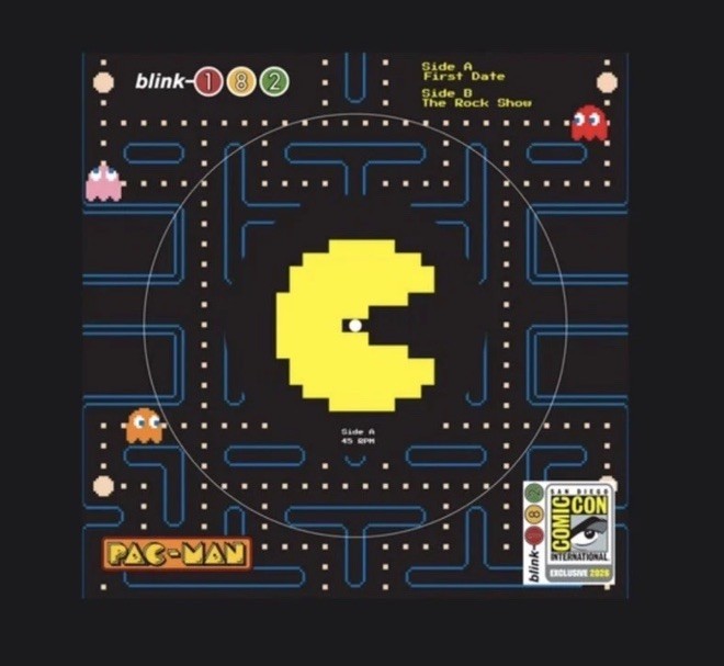 Blink 182 x Pac-Man x 7-11 2026 SDCC Exclusive Vinyl Album LP Limited Edition