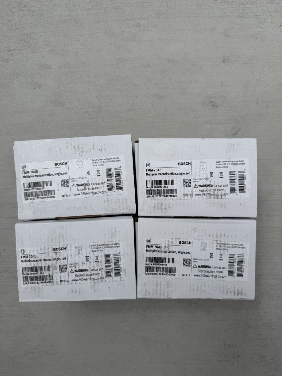 NEW Bosch FMM-7045 Addressable Manual Pull Single Station SEALED 