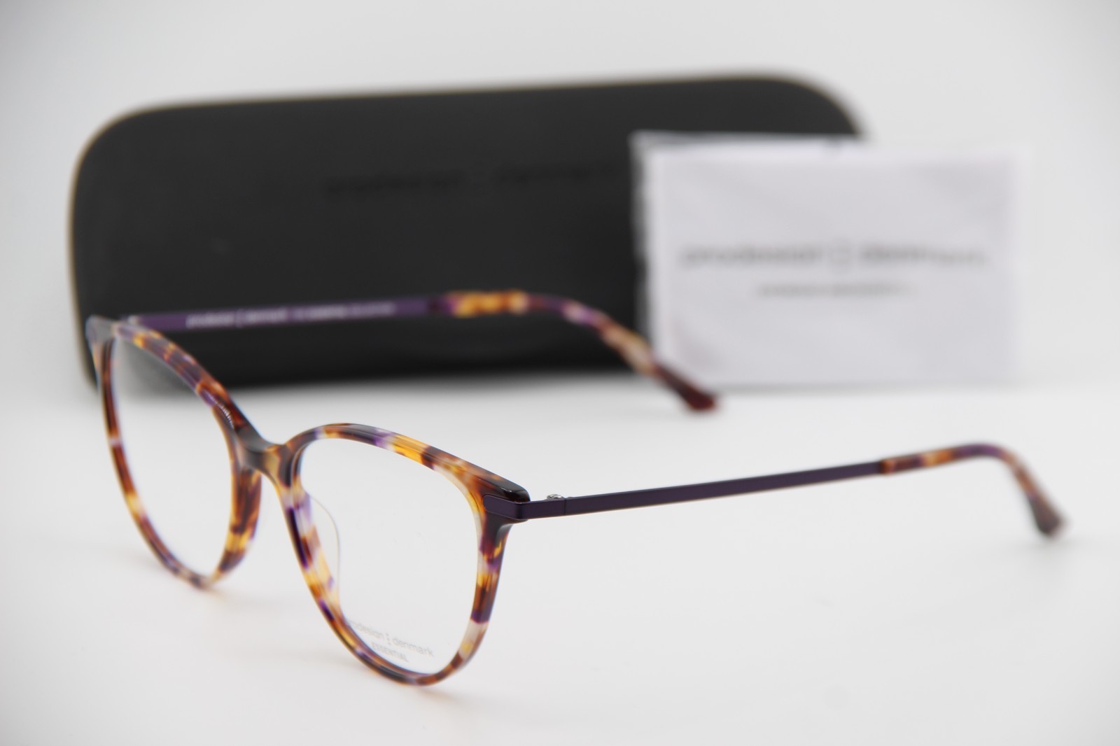 NEW PRODESIGN DENMARK CATCH 3 C. 3024 HAVANA PURPLE AUTHENTIC EYEGLASSES 54-18