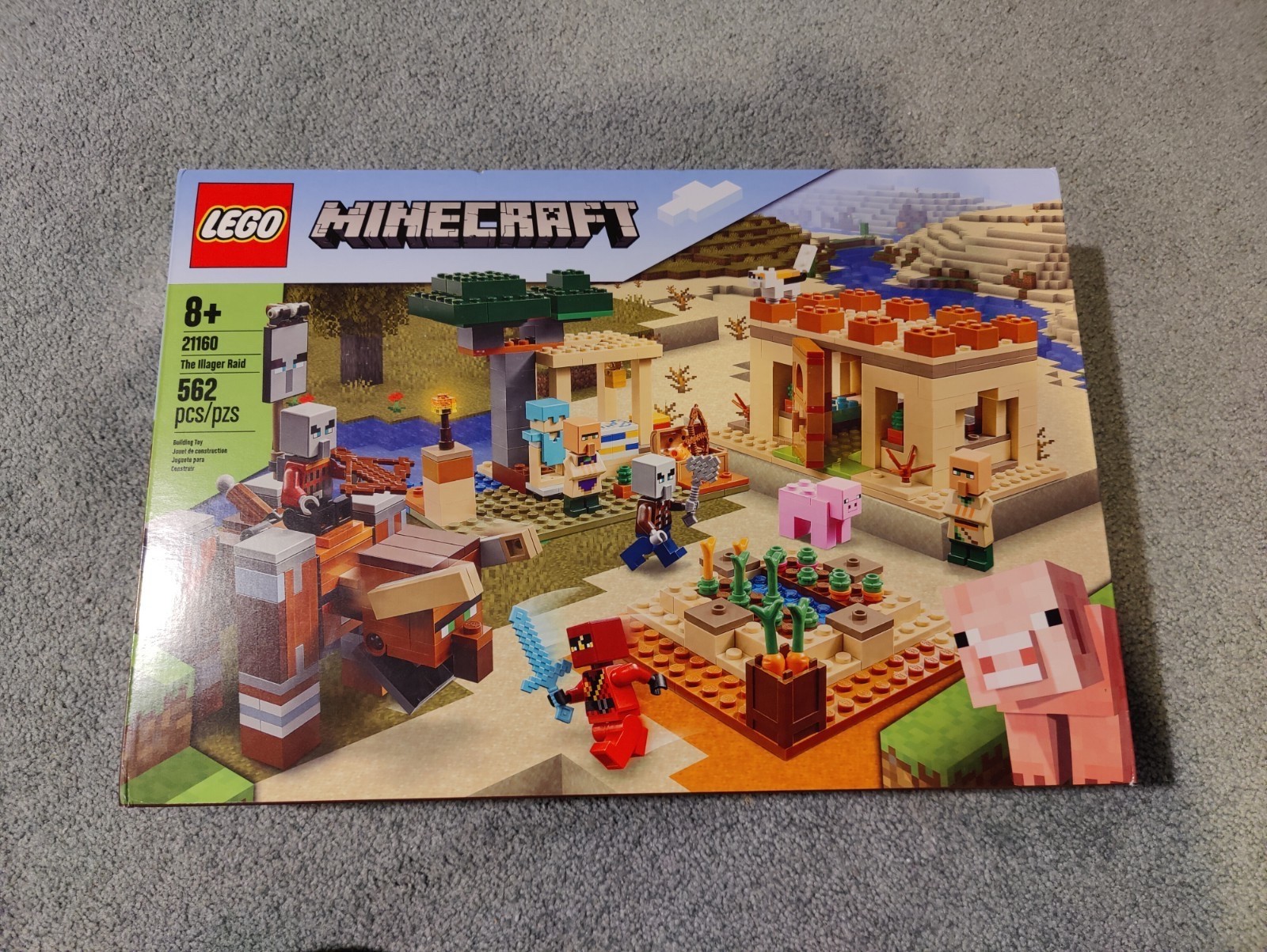 LEGO Minecraft The Illager Raid 21160 Retired New Sealed LEGO Minecraft The Illager Raid 21160 Retired New Sealed